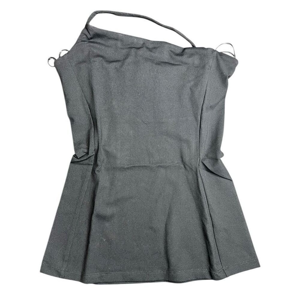 NEW Susana Monaco Single Strap Top in Black XSmall